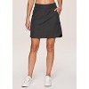 RBX Active Women's Longer Length Quick Drying Lightweight Travel Tennis Golf Skirt with Built-In Shorts and Pockets - 4 of 4