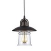 Chloe Lighting Manette Industrial-Style 1 Light Rubbed Bronze Ceiling Mini Pendant 9" Shade - 3 of 3