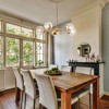 Urban Ambiance Luxury Minimalist Indoor Chandelier,  5-7/8''H x 28"W x 28''D,  Brushed Bronze Finish, UHP4448 - 2 of 4
