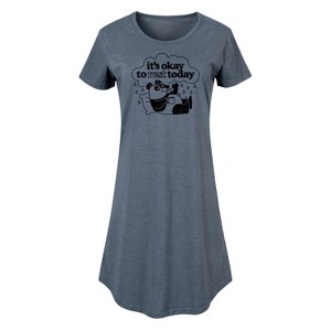 Women's - Instant Message - Inspiration Graphic T-shirt Dress - 1 of 4