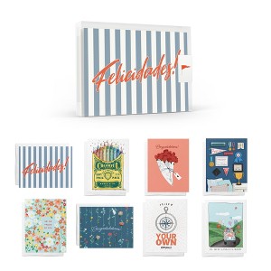 Congrats Greeting Card Pack Assorted Set (8 ct.) by Ramus & Co - 1 of 4