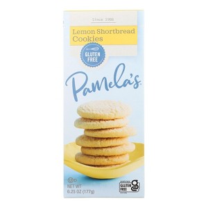 Pamela's Products - Cookies - Lemon Shortbread - Gluten-Free - Case of 6 - 6.25 oz - 1 of 2