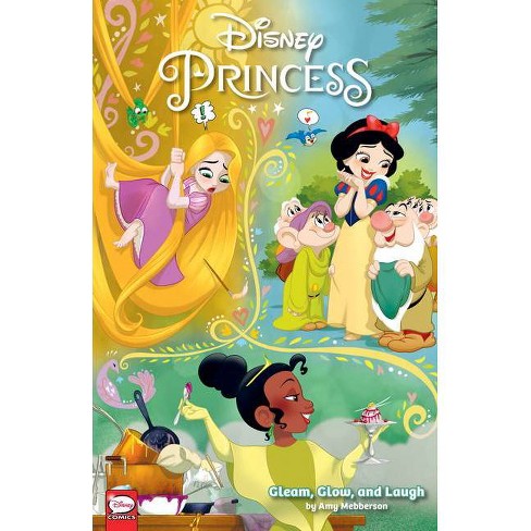 Disney Princess Gleam Glow And Laugh By Amy Mebberson Paperback Target