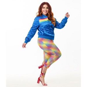 Unique Vintage Women's Plus High Waist Rizzo Pants - 1 of 3