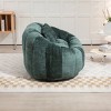 Sapphtopaz Chenille Comfort Bean Bag Chair with Pillows Lazy Sofa Chair High Back Bean Bag Chairs for Adults Accent Chair for Living Room, Bedroom - 2 of 4