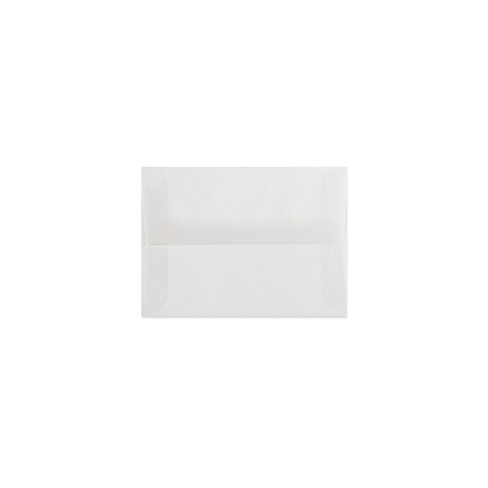 LUX A6 Invitation Envelopes (4 3/4 x 6 1/2) 50/Box Clear Translucent (4875-00-50) - image 1 of 1