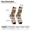 Cool Cats Women Printed Crew Socks Funny Funky Socks Soft Polyester Novelty Gifts for Artists Men - 2 of 4