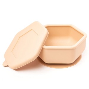 Tiny Twinkle Silicone Suction Bowl w/Lid for Baby and Toddler, BPA-Free and Microwave Safe - 1 of 4