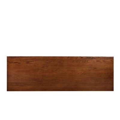 Mission Style Solid Oak Console Table with Storage Drawers