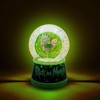 Silver Buffalo Rick and Morty Portal Light-Up Collectible Snow Globe | 6 Inches Tall - 2 of 4