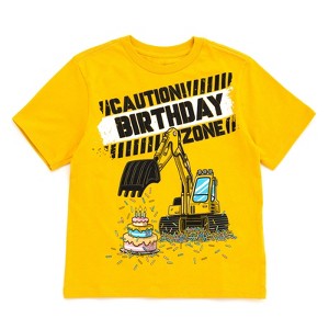 imagikids Birthday Short Sleeve Graphic T-Shirt Toddler Sizes - 1 of 4