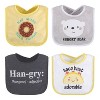 The Peanutshell Unisex Terry Cotton Baby Bibs, 8-Pack, Geen/Blue/Yellow - 3 of 4