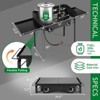 Winado 2 Burner High Pressure Propane Outdoor Stove with Windscreen and Shelves - 4 of 4