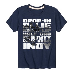 Boys' - Instant Message - Skateboard Tricks Short Sleeve Graphic T-Shirt - 1 of 4