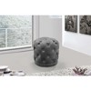 Meridian Furniture,Harper Velvet Ottoman/Stool - 2 of 4