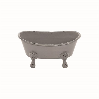 Enamel Bathtub Soap Dish - Foreside Home & Garden