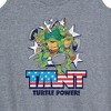 Women's - Teenage Mutant Ninja Turtles - Turtle Power Americana Graphic Racerback Tank - 2 of 4