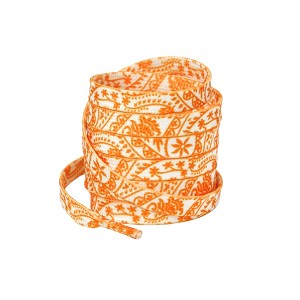 INSPIRE CHIC Paisley Flat Shoe Laces for Sneakers 1 Pair - 1 of 4