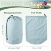 Unique Bargains Waterproof Ultralight Nylon Drawstring Stuff Storage Bag - 2 of 4