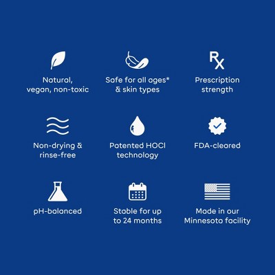 Magic Molecule Hypochlorous Acid Skin Spray - 8 fl oz: Non-Toxic, Vegan, Suitable for Sensitive Skin