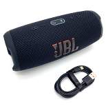 JBL Charge 5 Portable Bluetooth Waterproof Speaker - Black - Target Certified Refurbished