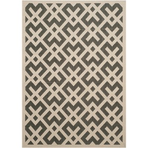 Courtyard CY6915 UV & Stain Resistant Non-Shedding Power Loomed Indoor/Outdoor Rugs - Safavieh - 1 of 4