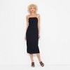 Women's Plisse Column Midi A-Line Dress - Wild Fable™ - 2 of 3