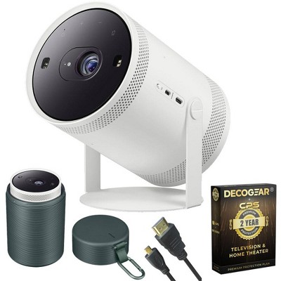 Samsung The Freestyle Projector 2nd Gen with Gaming Hub & 2 Year Protection Plan