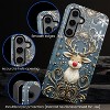 BONGEEK Case Compatible with Samsung Galaxy S23 FE,Scratch Resistant Hybrid 2-Layer Hard Shell Bright Phone Case,Christmas Snowflake Reindeer Lovely - 3 of 4