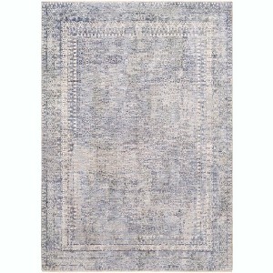 Mark & Day Anderen 7'10"x10' Rectangle Woven Indoor Area Rugs Bright Blue: Stain-Resistant, Pet Friendly, Traditional Style - 1 of 4