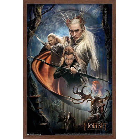 The Hobbit: An Unexpected Journey - Gandalf Wall Poster, 14.725 x 22.375,  Framed 