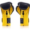 Fairtex BGV9 Mexican Style Blue Yellow Muay Thai Boxing Glove - Heavy Hitter - 2 of 4