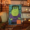 Evergreen Garden Flag Franken-Monster Friend Applique Double Sided Indoor Outdoor Decor 18" x 12.5" - 2 of 3