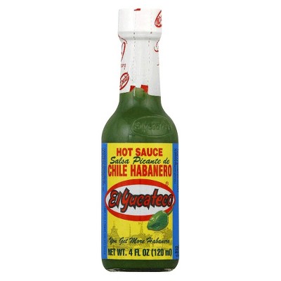 El Yucateco Green Chile Habanero Hot Sauce 4oz