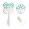 Unique Bargains Gradual Four-leaf Clovers Hollow Comb Hair Brush 1 Pc - 3 of 4