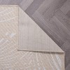 World Rug Gallery Contemporary Palm Leaf Textured Flat Weave Indoor/Outdoor Area Rug - 4 of 4