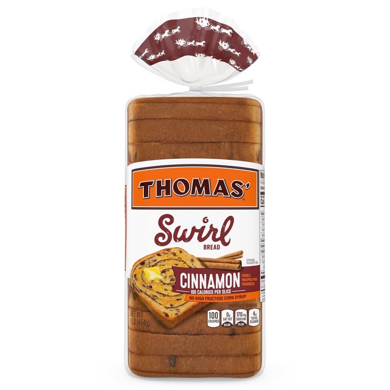 Thomas&#39; Cinnamon Swirl Bread - 16oz, 1 of 19