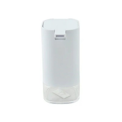 LunaLulinlk Acrylic 14 oz Soap Pump Dispenser, White