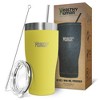 Healthy Human Stainless Steel Tumbler with Straw & Lid | (32oz, Limoncello) - 4 of 4