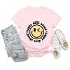 Simply Sage Market S.W.Smiley Happy Days Ahead Smiley Face Short Sleeve Tee - 3 of 4