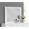 Lorimar White Finish Mirror - 3 of 4