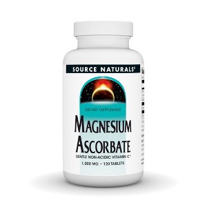 Magnesium Ascorbate 1000 mg by Source Naturals, Inc.  -  120 Tablet - 1 of 3