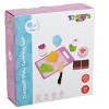 Toysters Wooden Dessert Cutting Play Food Set Wood Toys Pretend Children Kitchen Cooking Playset for Kids - 3 of 3