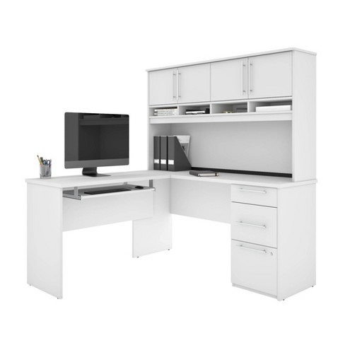 Innova Plus L Shaped Desk White Bestar Target