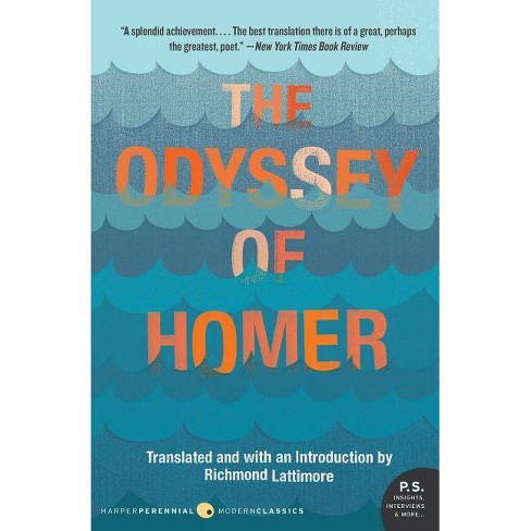 The Odyssey of Homer - by  Richmond Lattimore (Paperback) - image 1 of 1