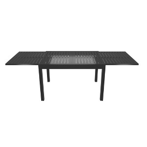 Mondawe Aluminum Outdoor Patio Extendable Dining Table(The Extension Length 53 "-106"） - 1 of 4