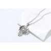 Dragon Necklace for Men or Women Stainless Steel Cz Punk Gothic Ginger Lyne Collection - 3 of 4