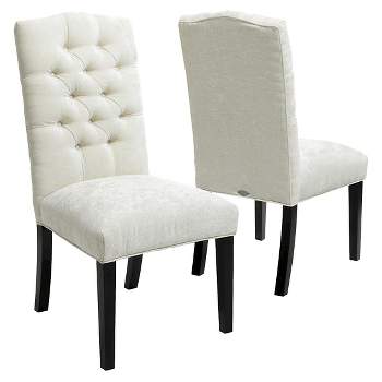 Set of 2 Crown Top Dining Chairs - Christopher Knight Home
