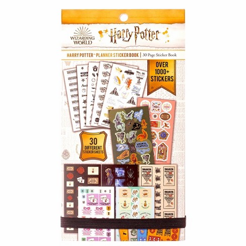 Warner Bros. Harry Potter Planner Sticker Book - Con*quest Journals : Target
