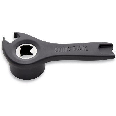 5-IN-1 Multi-Opener Tool Perfect for opening bottles, cans, and jars, Black